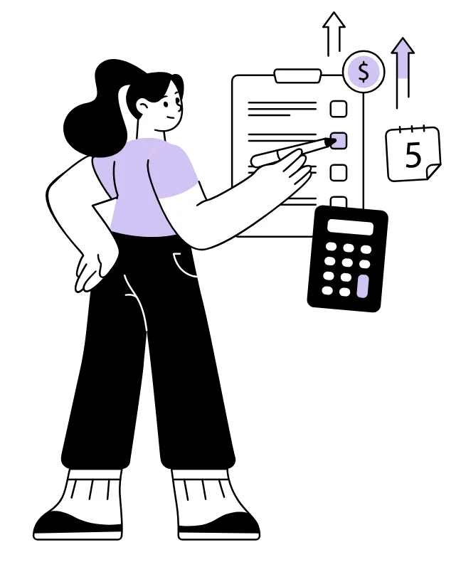 Ilustración mujer Camar
